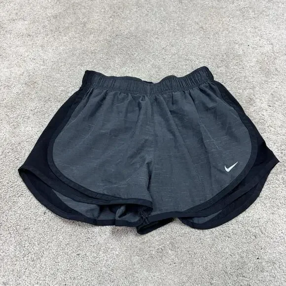 Nike Dri-Fit Shorts Gray Elastic Waist Women’s Size Small - Picture 1 of 11